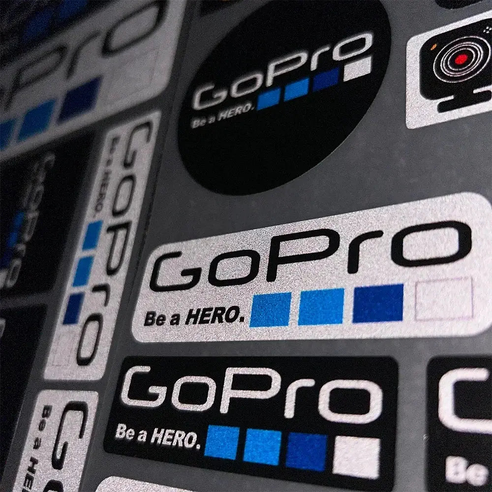 Sticker Master GoPro HERO Extreme Sports Sticker Motor Araç Çıkartma Etiket - Sticker Master