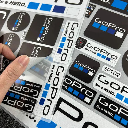 Sticker Master GoPro HERO Extreme Sports Sticker Motor Araç Çıkartma Etiket - Sticker Master