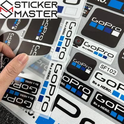 Sticker Master GoPro HERO Extreme Sports Sticker Motor Araç Çıkartma Etiket - Sticker Master