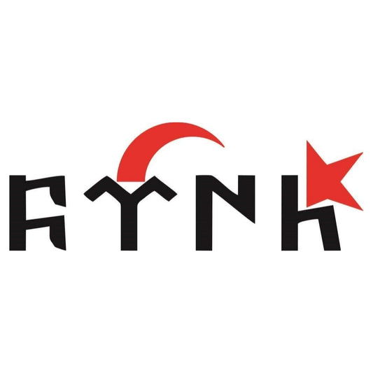 Sticker Master Göktürk Türk Bayrağı 2 Sticker Motor, Kask, Laptop, Araba, Oto Araç İçin Dayanıklı Etiket Decal 30 Cm