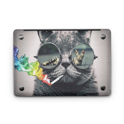 Sticker Master Kedi 7 Evrensel Sticker Dizüstü Bilgisayar Vinil Sticker Decal  12" 13" 13.3" 14" 15" 15.4" 15.6 inç Dizüstü Bilgisayar Çıkartma Koruyucu Macbook Asus Acer Hp Lenovo Huawei Dell İçin - Sticker Master