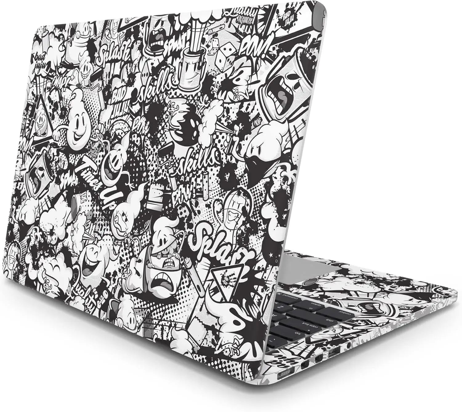 Sticker Master Stickerbomb 4 Evrensel Sticker Dizüstü Bilgisayar Vinil Sticker Decal 12" 13" 13.3" 14" 15" 15.4" 15.6 inç Dizüstü Bilgisayar Çıkartma Koruyucu Macbook Asus Acer Hp Lenovo Huawei Dell İçin - Sticker Master