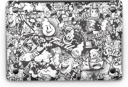 Sticker Master Stickerbomb 4 Evrensel Sticker Dizüstü Bilgisayar Vinil Sticker Decal 12" 13" 13.3" 14" 15" 15.4" 15.6 inç Dizüstü Bilgisayar Çıkartma Koruyucu Macbook Asus Acer Hp Lenovo Huawei Dell İçin - Sticker Master