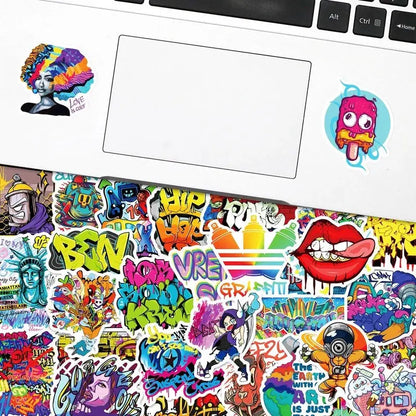 Graffiti Sticker Seti (50 Adet) Sokak Sanatı Etiketi | Sticker Master - Sticker Master