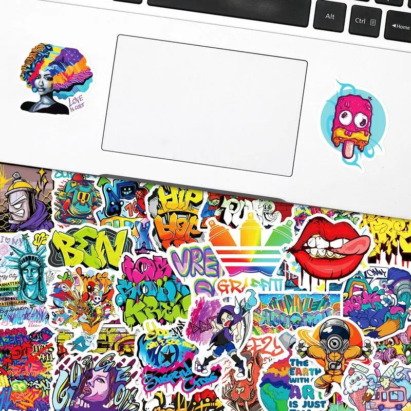 Graffiti Sticker Seti (50 Adet) Sokak Sanatı Etiketi | Sticker Master - Sticker Master