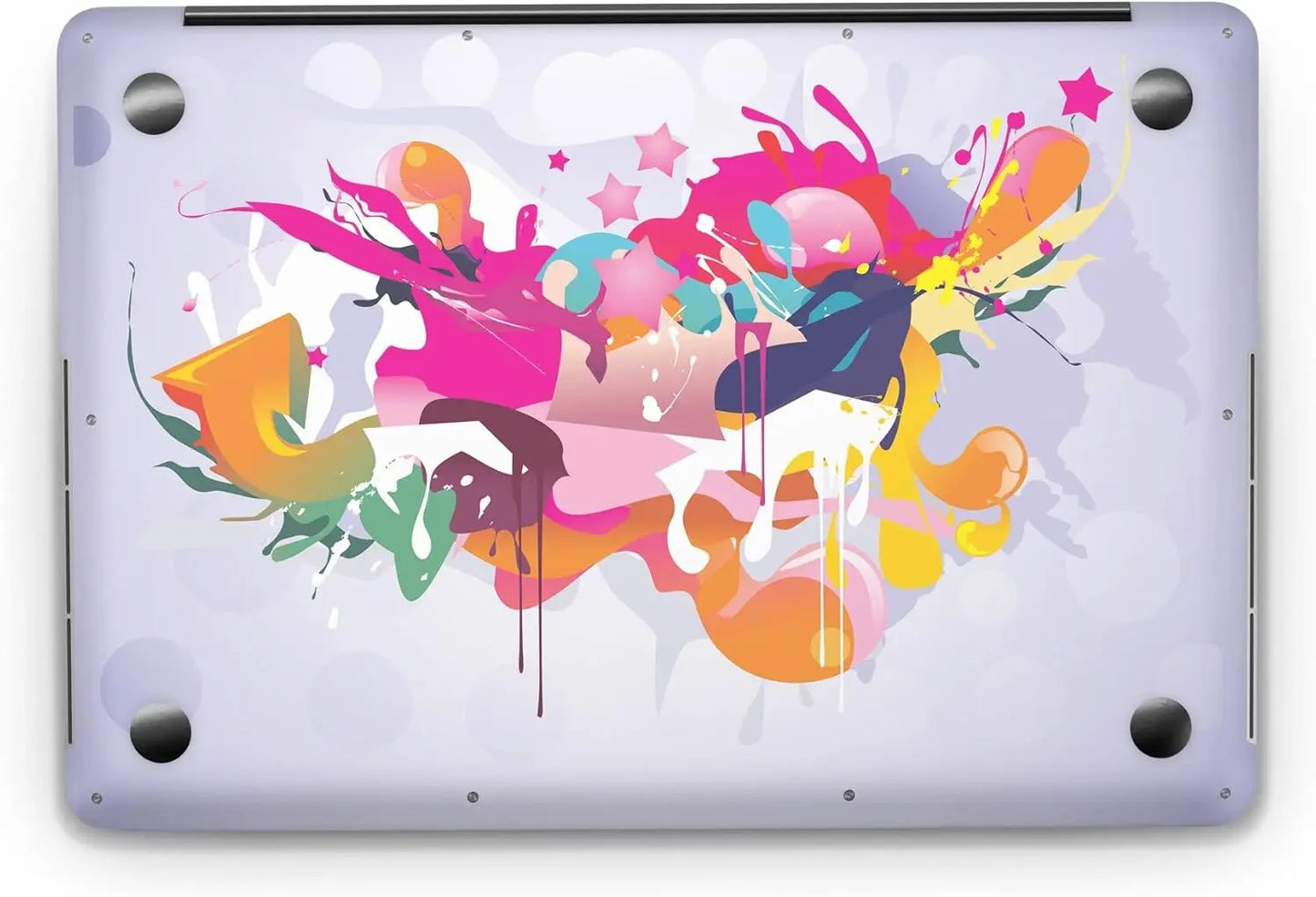 Sticker Master Color Design 1 Evrensel Sticker Dizüstü Bilgisayar Vinil Sticker Decal 12" 13" 13.3" 14" 15" 15.4" 15.6 inç Dizüstü Bilgisayar Çıkartma Koruyucu Macbook Asus Acer Hp Lenovo Huawei Dell İçin - Sticker Master