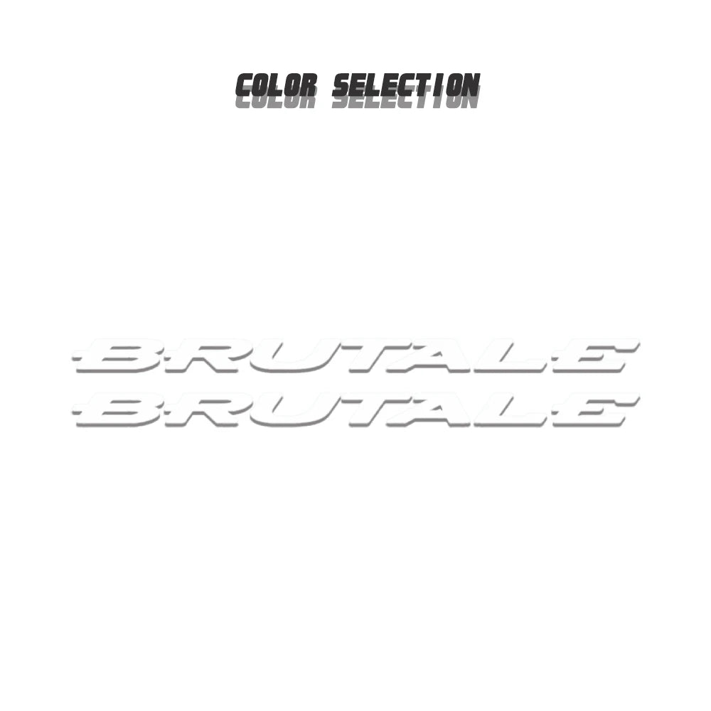 MV Agusta Brutale Motosiklet Tank Kask Sticker | Sticker Master