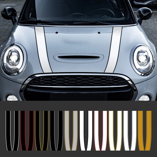 Mini Cooper Kaput Şerit Sticker Seti - Sticker Master