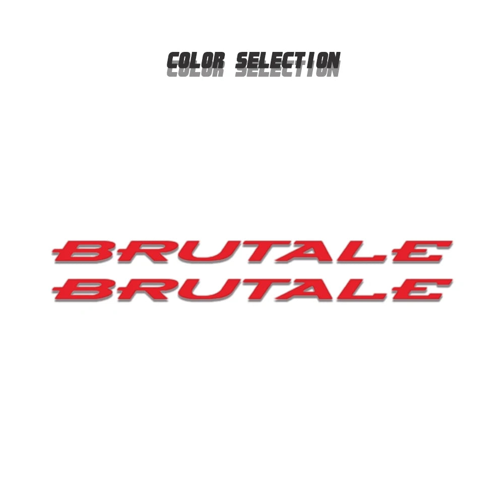 MV Agusta Brutale Motosiklet Tank Kask Sticker | Sticker Master
