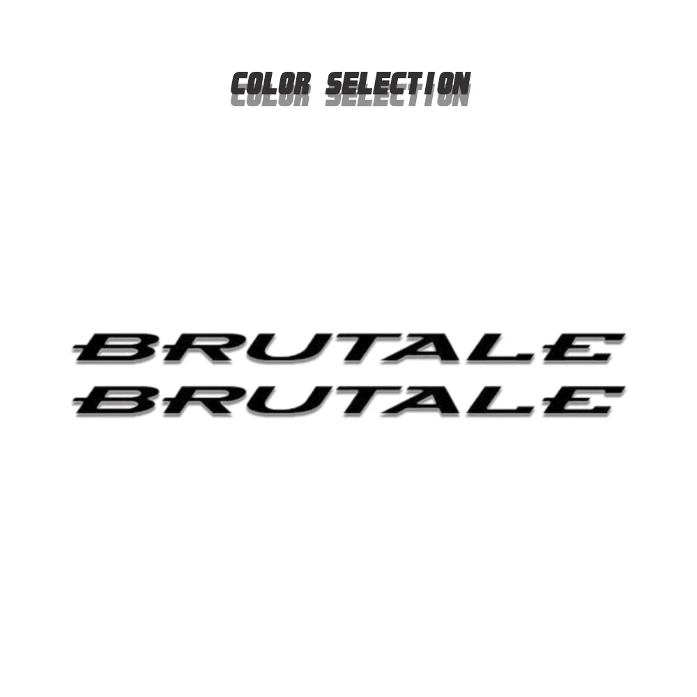 MV Agusta Brutale Motosiklet Tank Kask Sticker | Sticker Master