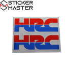 HRC Sticker Seti Honda Yarış Logosu (2 Adet) | Sticker Master