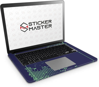 Sticker Master Halftone Vivid Evrensel Sticker Dizüstü Bilgisayar Vinil Sticker Decal 12" 13" 13.3" 14" 15" 15.4" 15.6 inç Dizüstü Bilgisayar Çıkartma Koruyucu Macbook Asus Acer Hp Lenovo Huawei Dell İçin - Sticker Master