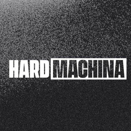 Sticker Master Hard Machina Motorsiklet,Kask,Laptop,Motor Ve Oto Araç Sticker 20 X 4 Cm Beyaz