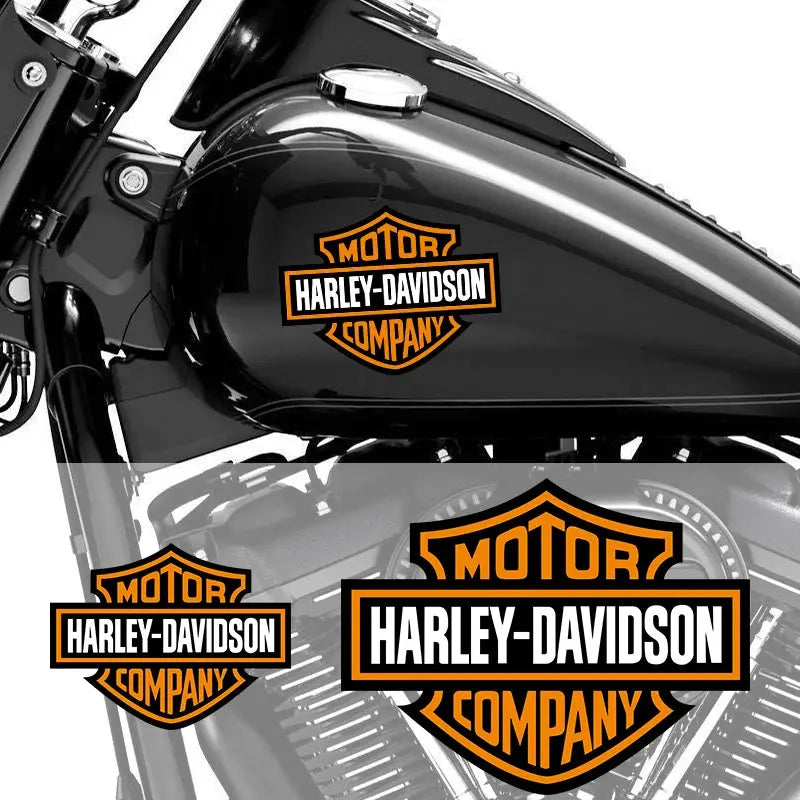 Harley Davidson Sticker Seti (2 Adet) | Bar & Shield Depo ve Kask Logosu Sticker Master