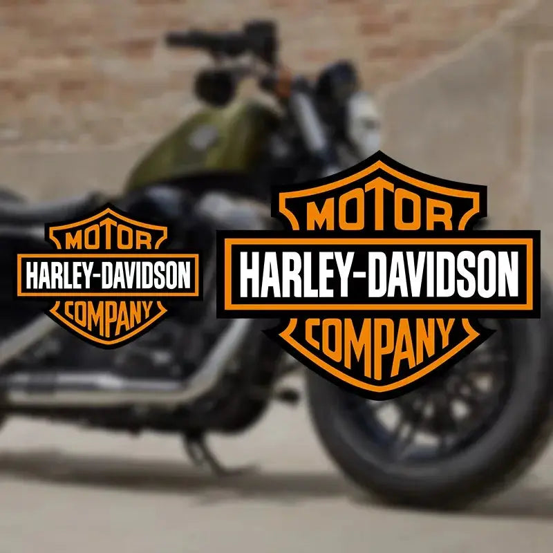 Harley Davidson Sticker Seti (2 Adet) | Bar & Shield Depo ve Kask Logosu Sticker Master