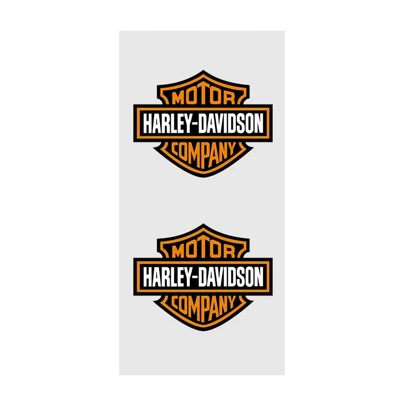 Harley Davidson Sticker Seti (2 Adet) | Bar & Shield Depo ve Kask Logosu Sticker Master