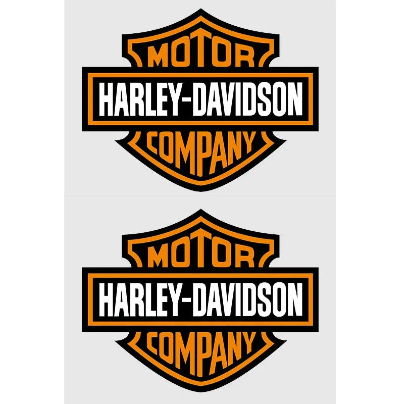 Harley Davidson Sticker Seti (2 Adet) | Bar & Shield Depo ve Kask Logosu Sticker Master