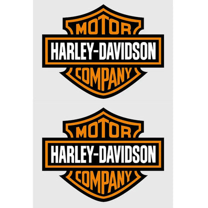 Harley Davidson Sticker Seti (2 Adet) | Bar & Shield Depo ve Kask Logosu Sticker Master