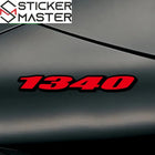 Hayabusa 1340 Sticker Motor Hacmi Yazısı | Sticker Master