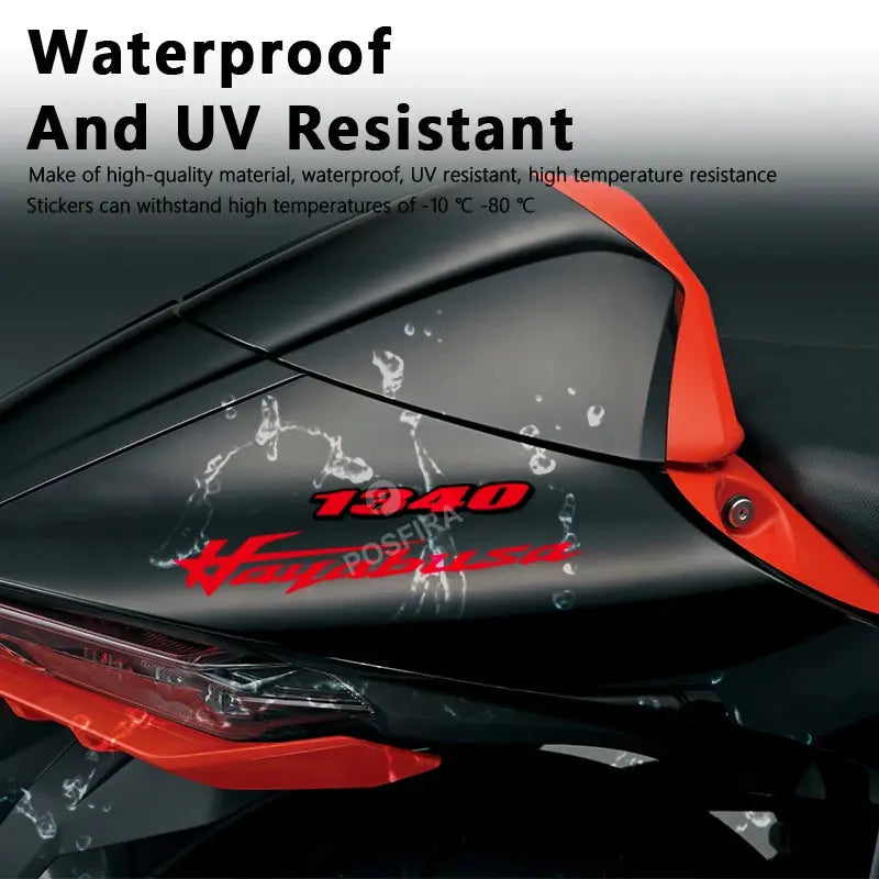 Hayabusa 1340 Sticker Motor Hacmi Yazısı | Sticker Master - Sticker Master