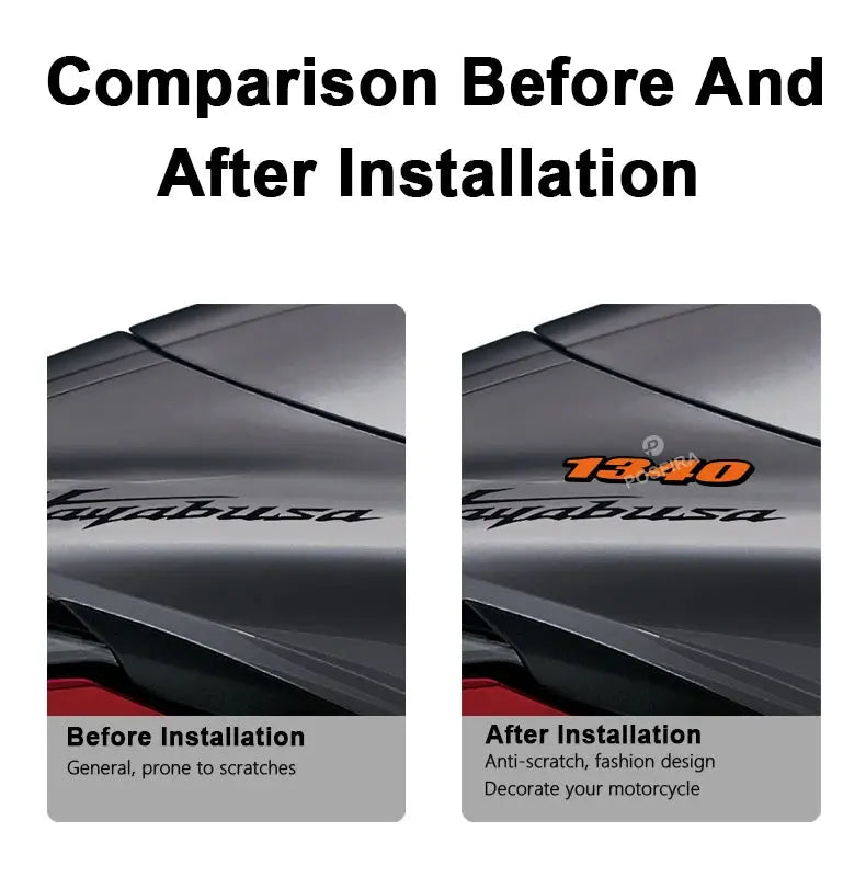 Hayabusa 1340 Sticker Motor Hacmi Yazısı | Sticker Master - Sticker Master