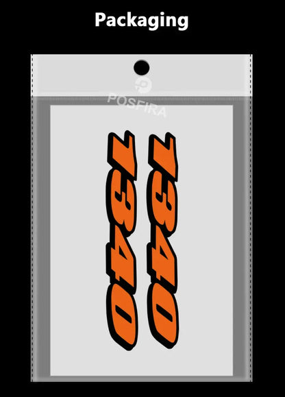 Hayabusa 1340 Sticker Motor Hacmi Yazısı | Sticker Master - Sticker Master