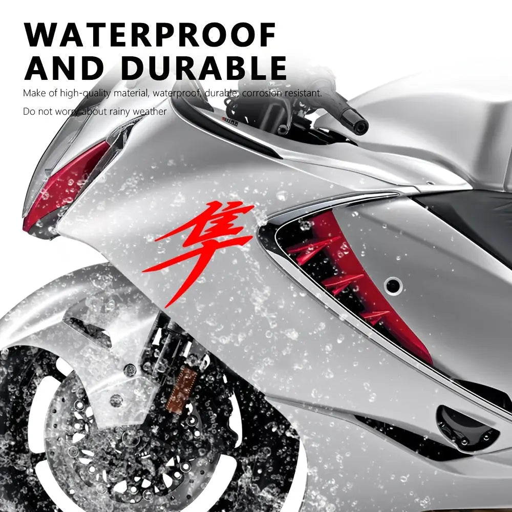 Hayabusa Japon Kanji Grenaj Sticker Seti (2 Adet) | Sticker Master - Sticker Master