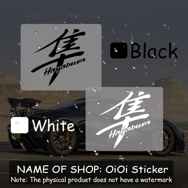 Hayabusa Kaligrafi Sticker Seti | Sticker Master