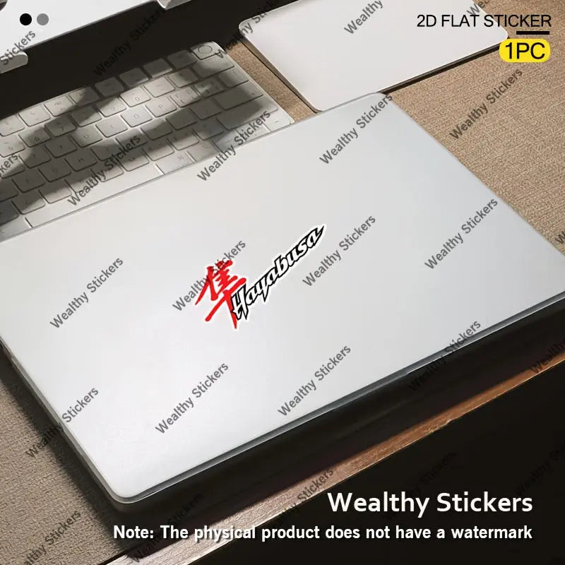 Hayabusa Kırmızı Kanji Logo Sticker Seti (2 Adet) | Sticker Master - Sticker Master