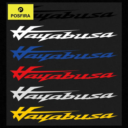 Hayabusa Yazı Tipi Sticker Seti