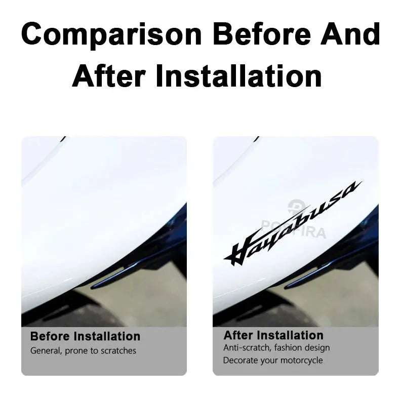 Hayabusa Yazı Tipi Sticker Seti