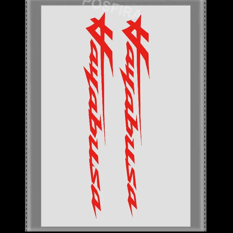 Hayabusa Yazı Tipi Sticker Seti