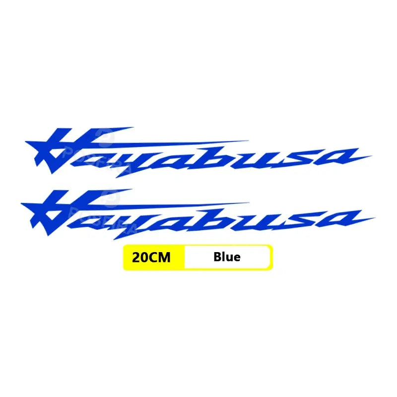 Hayabusa Yazı Tipi Sticker Seti