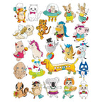 Sticker Master Hayvanlar Çocuk Odası Sticker | Renkli ve Eğlenceli Karakterler