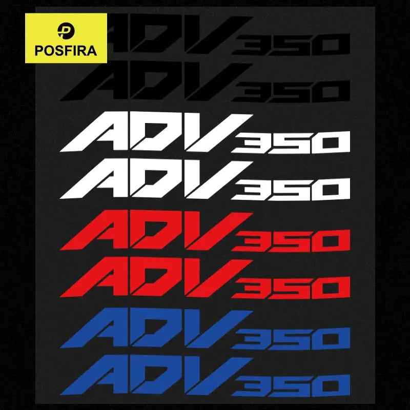 Honda ADV 350 Sticker Yan Grenaj Yazısı Logo | Sticker Master - Sticker Master