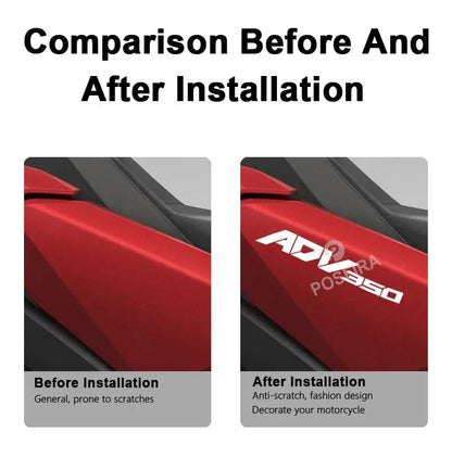 Honda ADV 350 Sticker Yan Grenaj Yazısı Logo | Sticker Master - Sticker Master