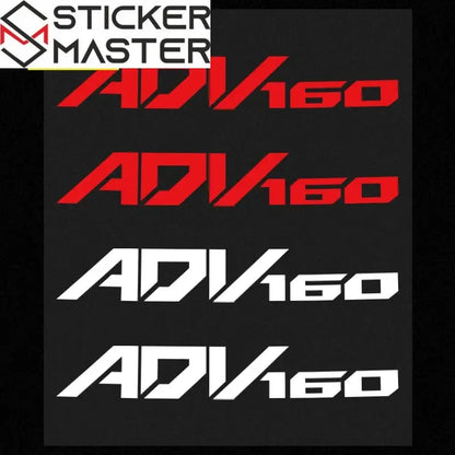Honda ADV160 Sticker Seti | 2023-2025 Crossover Yan Grenaj Logosu - Sticker Master