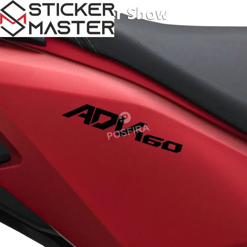 Honda ADV160 Sticker Seti | 2023-2025 Crossover Yan Grenaj Logosu - Sticker Master