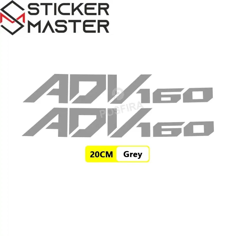 Honda ADV160 Sticker Seti | 2023-2025 Crossover Yan Grenaj Logosu - Sticker Master