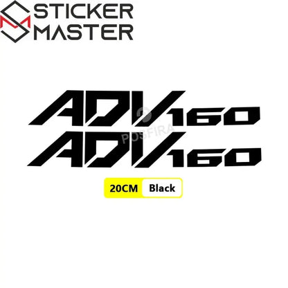 Honda ADV160 Sticker Seti | 2023-2025 Crossover Yan Grenaj Logosu - Sticker Master