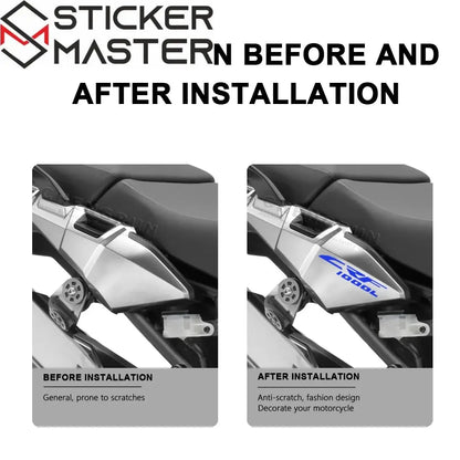 Honda Africa Twin Sticker | CRF1000L Arka Yan Grenaj Decal Seti (2016-2019) Sticker Master