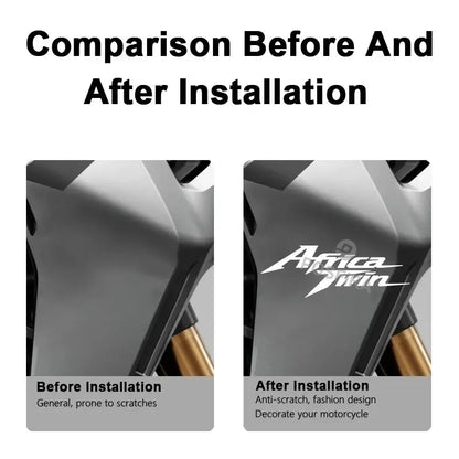 Honda Africa Twin Sticker | CRF1000L ve CRF1100L Uyumlu Yan Grenaj Yazısı Sticker Master