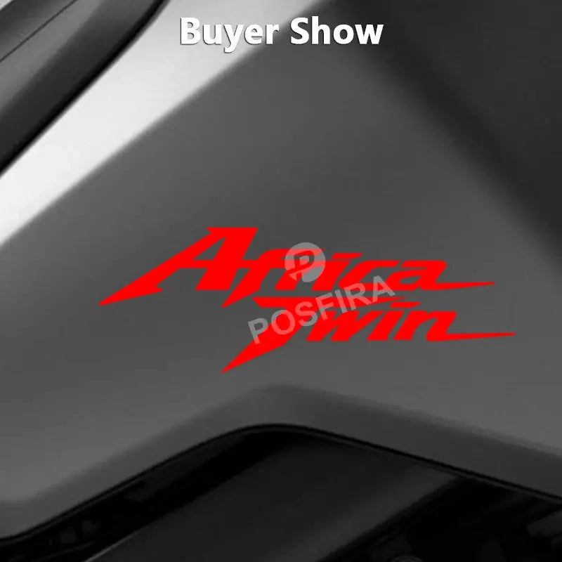 Honda Africa Twin Sticker | CRF1000L ve CRF1100L Uyumlu Yan Grenaj Yazısı Sticker Master