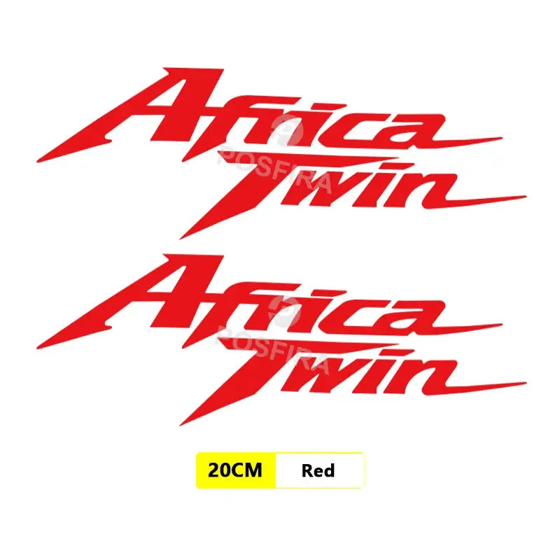 Honda Africa Twin Sticker | CRF1000L ve CRF1100L Uyumlu Yan Grenaj Yazısı Sticker Master