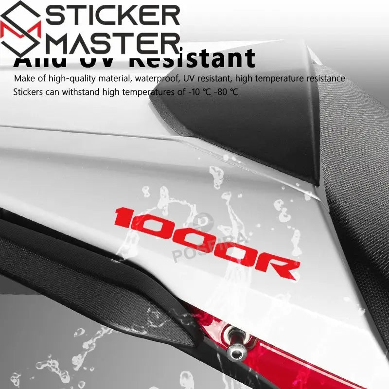 Honda CB1000R Sticker Seti | Neo Sports Café Yan Kapak Logosu (2008-2024) - Sticker Master