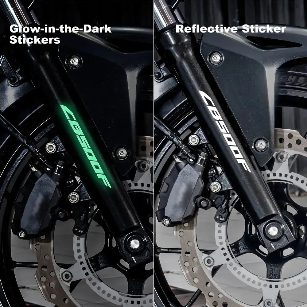 Honda CB500F Sticker Seti | Yan Grenaj ve Jant Logosu (2013-2024) Sticker Master