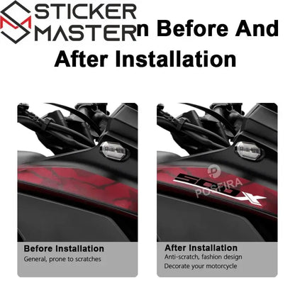 Honda CB500X Sticker Seti | 2013-2023 Macera Logosu (2 Adet) - Sticker Master