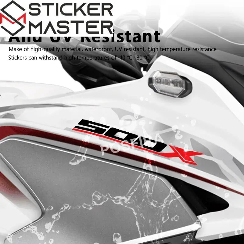 Honda CB500X Sticker Seti | 2013-2023 Macera Logosu (2 Adet) - Sticker Master