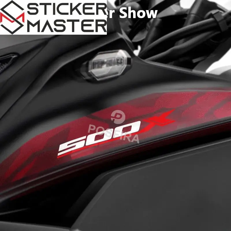 Honda CB500X Sticker Seti | 2013-2023 Macera Logosu (2 Adet) - Sticker Master