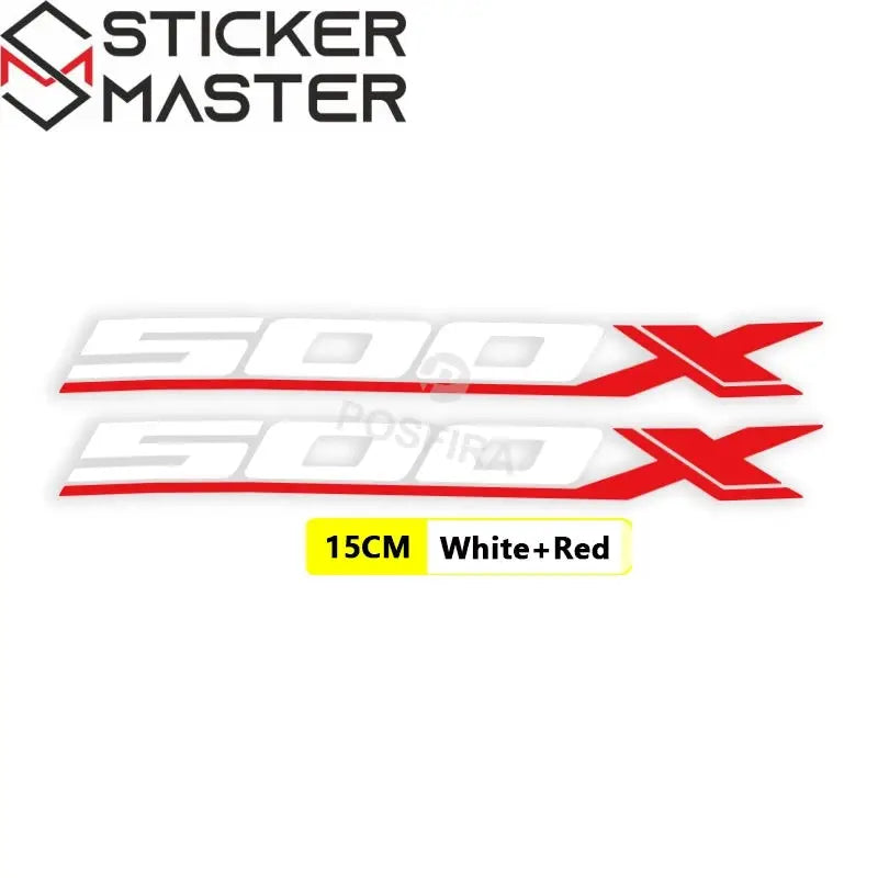 Honda CB500X Sticker Seti | 2013-2023 Macera Logosu (2 Adet) - Sticker Master